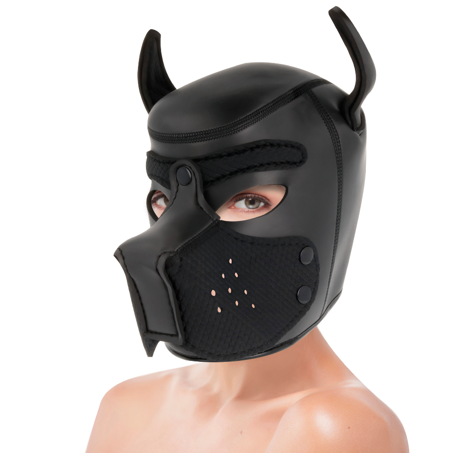 Maschere Darkness neoprene con museruola rimovibile m