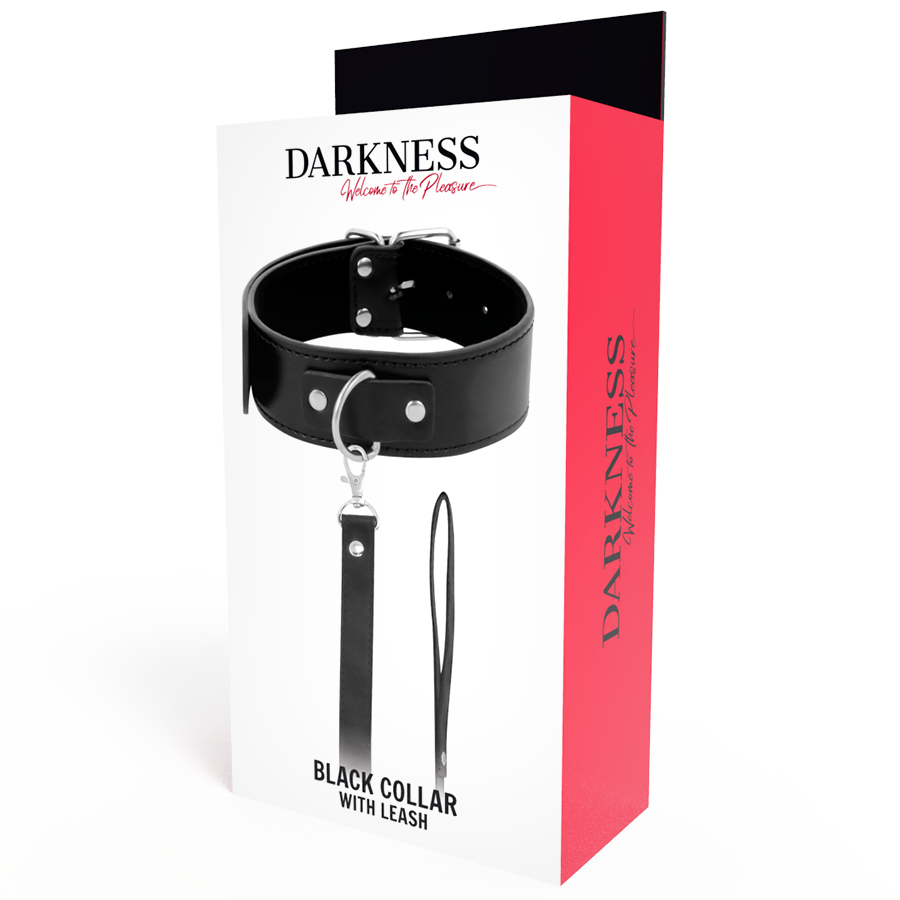 Darkness padded locking posture collar