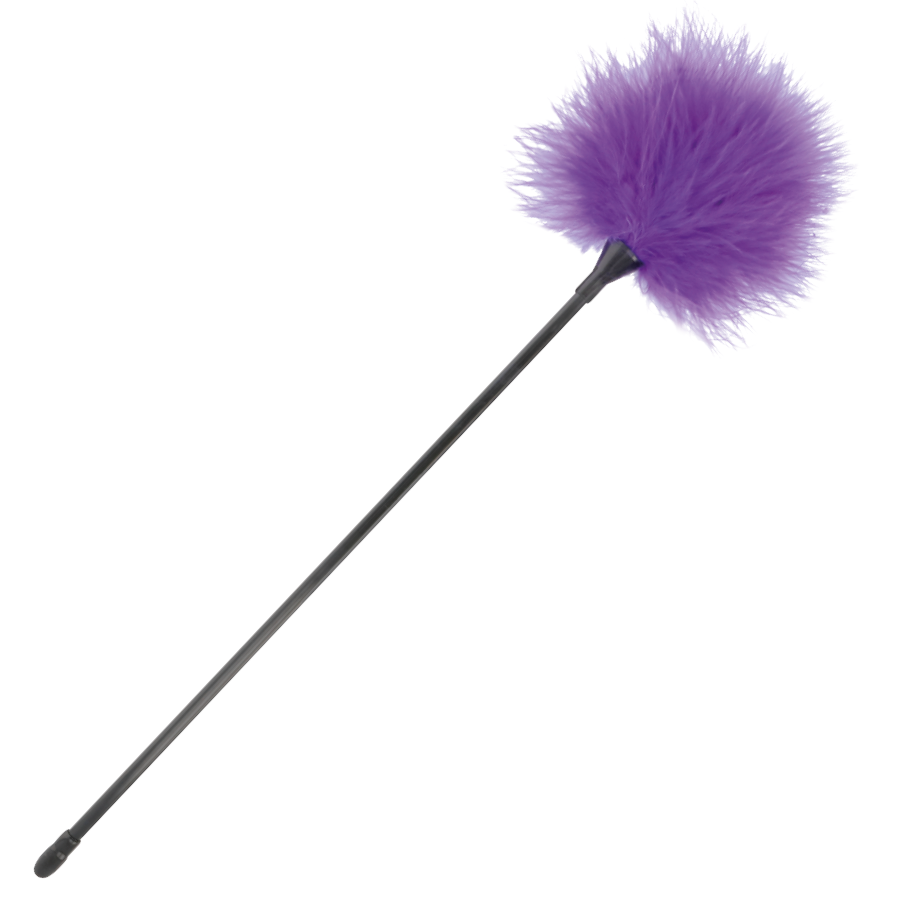 Darkness purple feather 42cm