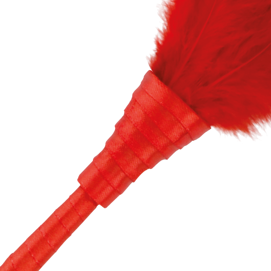 Piuma rosso tenere 24cm