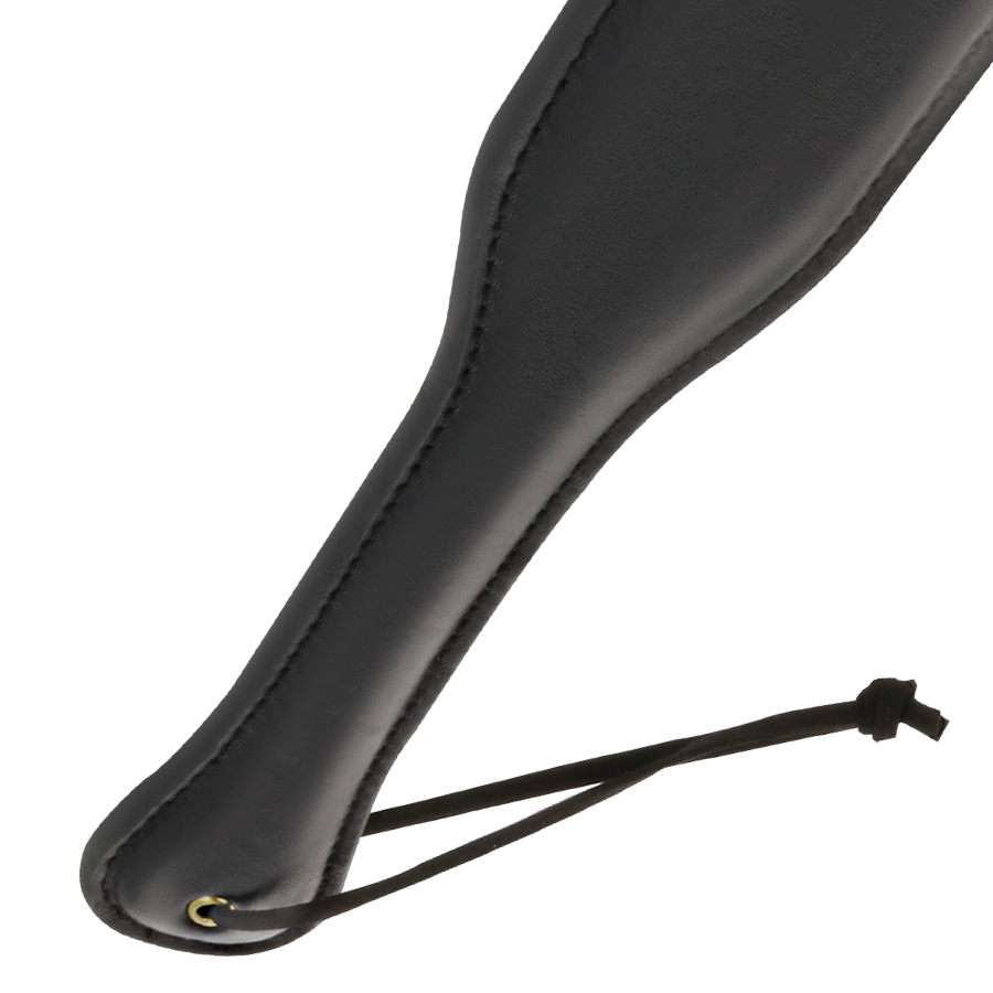 Darkness fetish black paddle in pelle originale