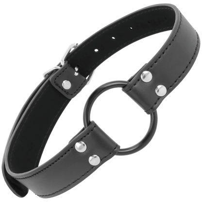 Darkness black gag ring 3.6cm