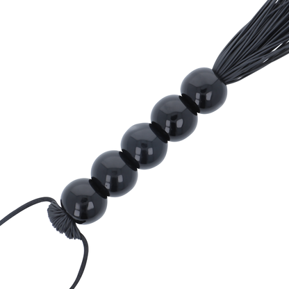 Frustre Darkness black flogger impugnatura con palle