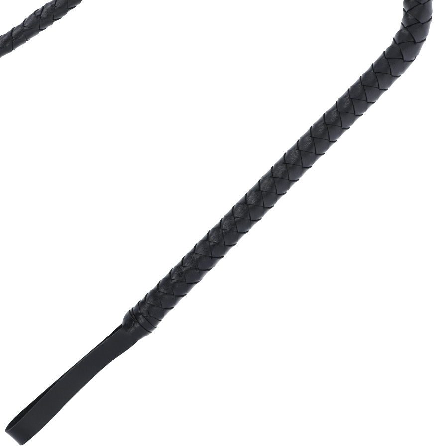 Frusta lunga nera darkness 210cm
