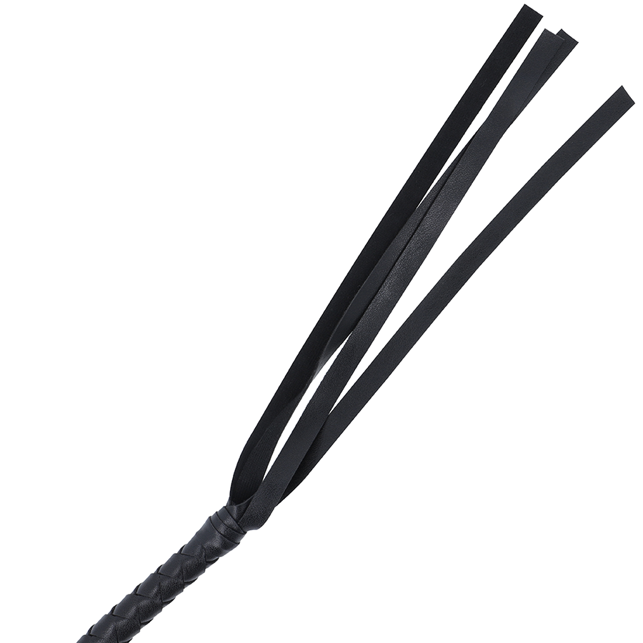 Frusta lunga nera darkness 210cm