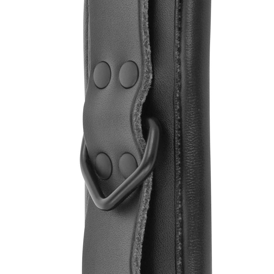 Darkness leather wrist restraints black