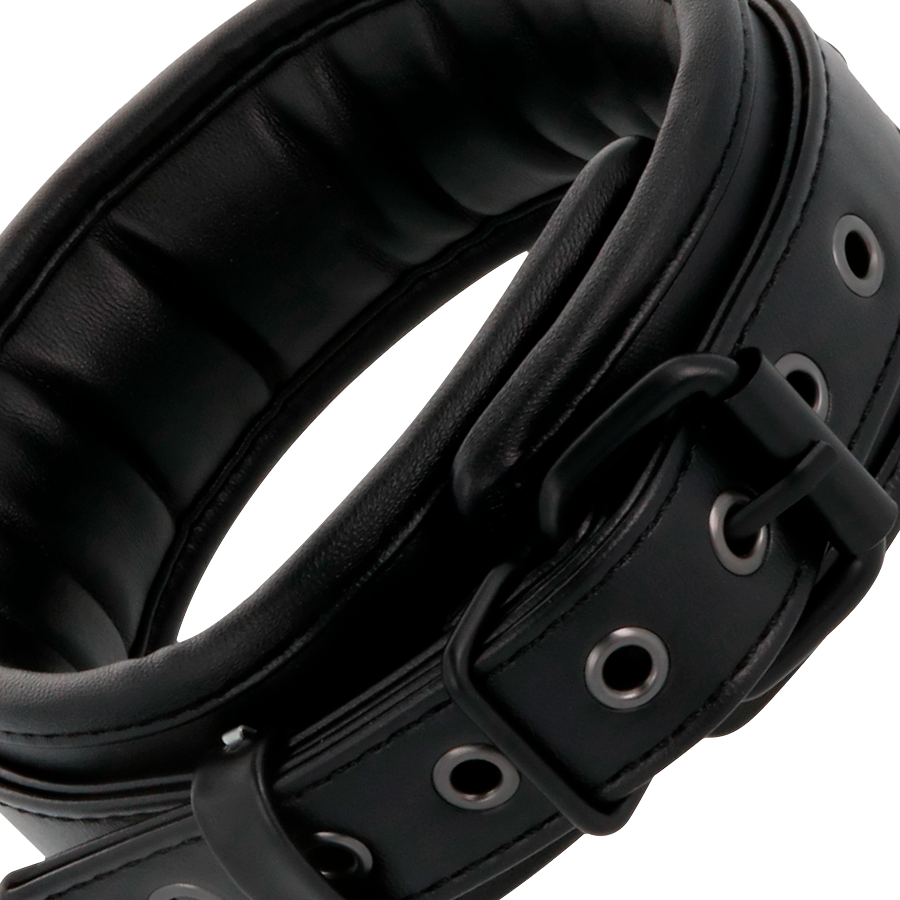 Darkness leather and handcuffs black