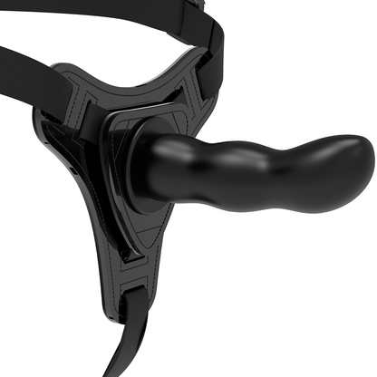 Strap-on dildo Fetish submissive nero g-spot 16cm