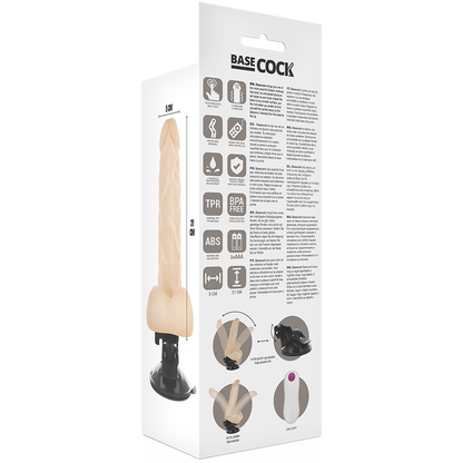 Basecock telecomando realistico pieghevole carne 21 cm