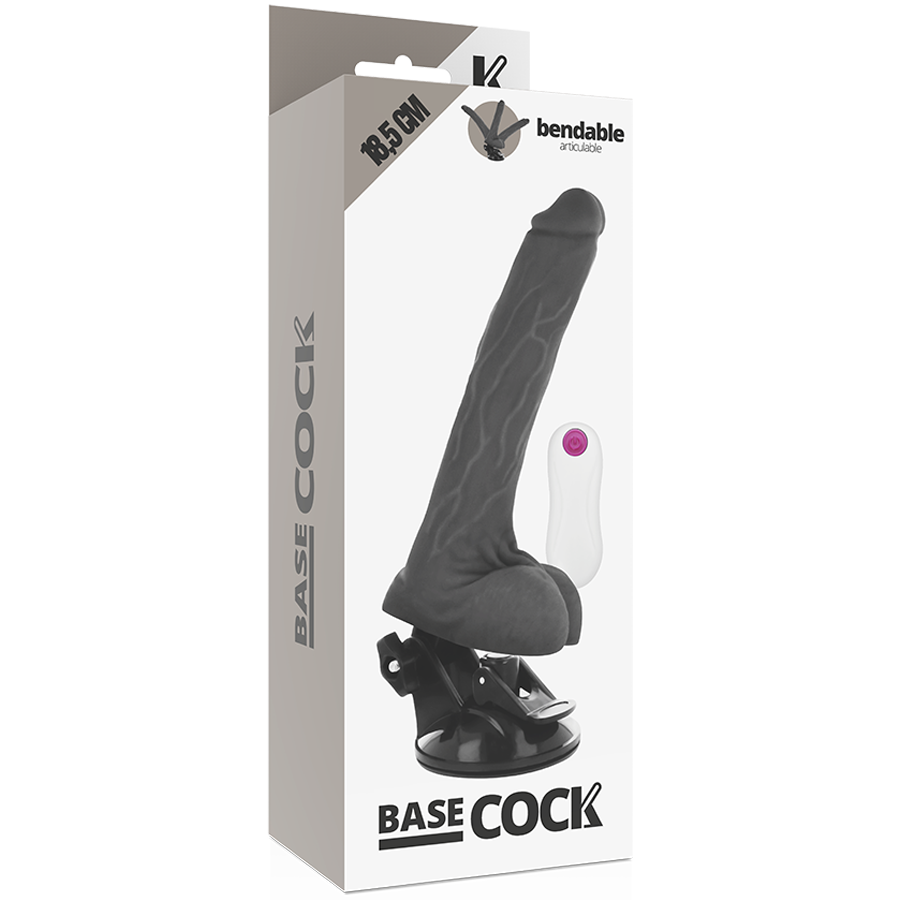 Basecock telecomando realistico pieghevole nero 18,5 cm