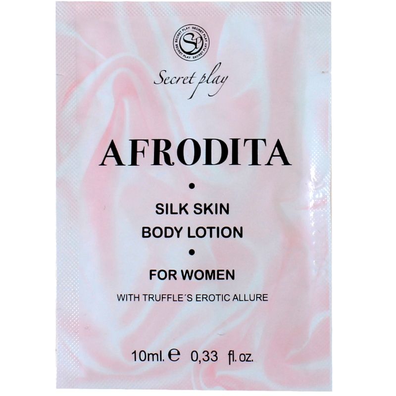Secret play lozione corpo monodose pelle seta afrodite 10ml