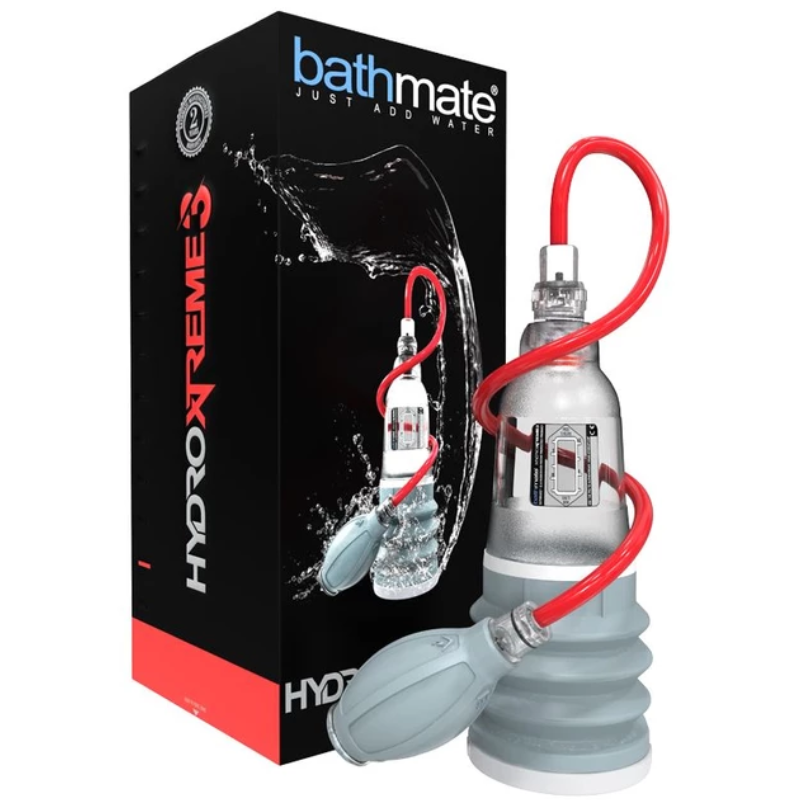 Pompe per il pene Bathmate hydroxtreme 3 trasparente