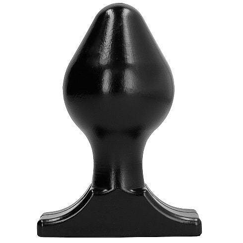 Butt plug All black 16x8cm