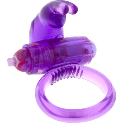 Anello vibratore in silicone lilla sevencreations