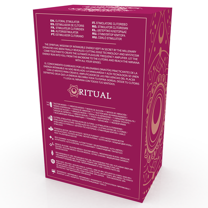 Succhia Clitoride Rithual Shushu Fucsia e Rosa