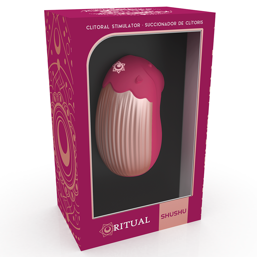 Succhia Clitoride Rithual Shushu Fucsia e Rosa
