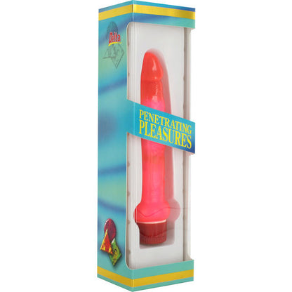SEVEN CREATIONS - VIBRATEUR ANAL JELLY ROSE FIN