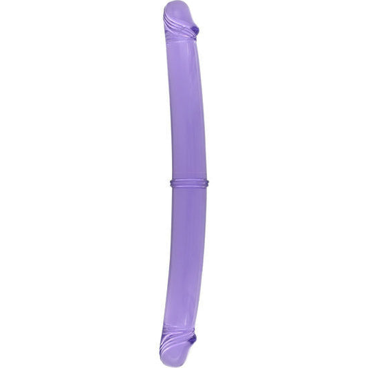 Sevencreations doppio pene 30 cm viola