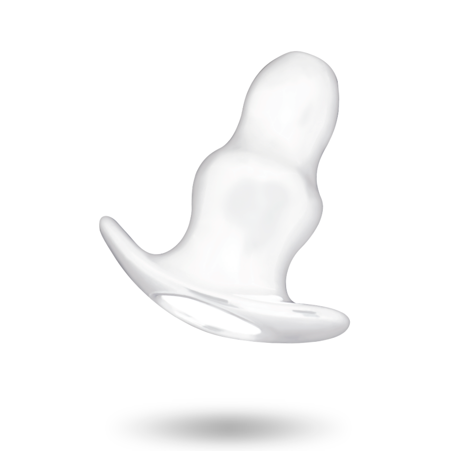 Dilatateur anal moyen addicted 9,5 cm - transparent