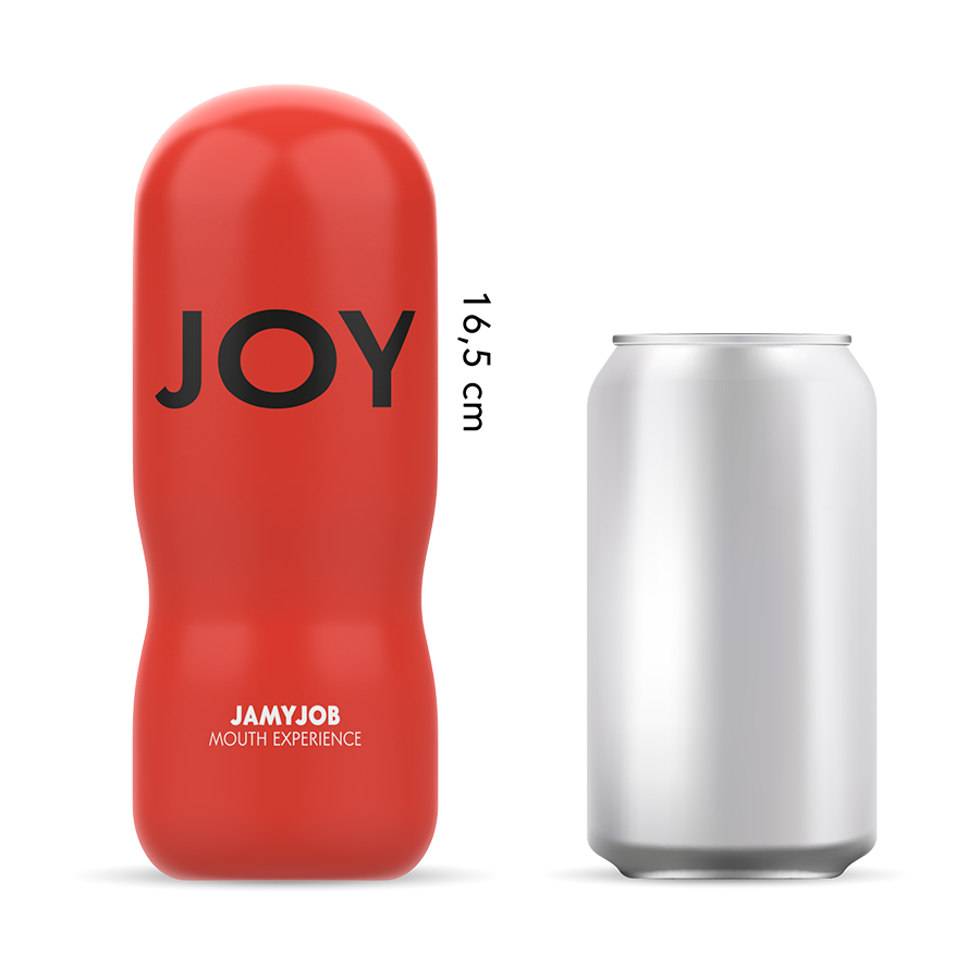 Masturbatore da uomo - Jamyjob joy mouth power experience rosso