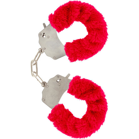 TOYJOY - MENOTTES EN FOURRURE FUN BONDAGE ROUGE