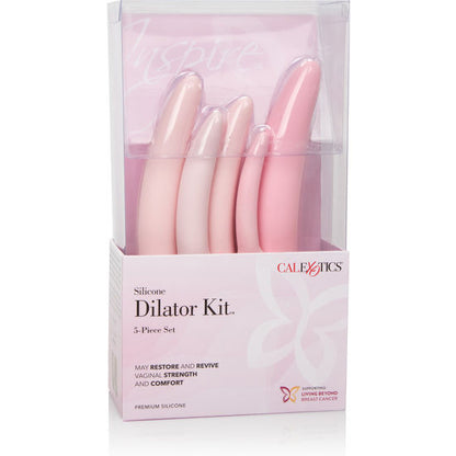 Dilatatori vaginali California Exotics Set 5 dilatori rosa