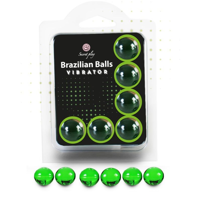 Secretplay set 6 palline brasiliane vibratore