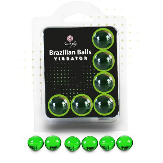 Secretplay set 6 palline brasiliane vibratore