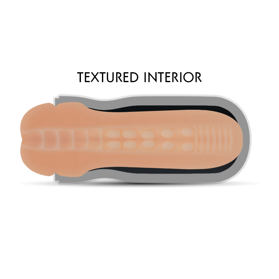 Masturbatore da uomo - Jamyjob joy mouth power experience rosso