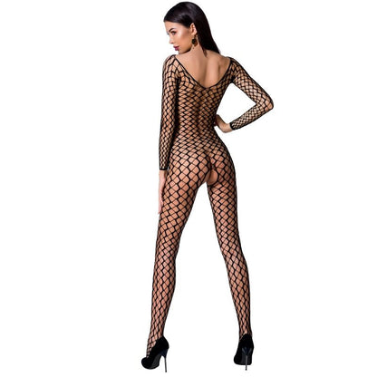 Bodystocking passion woman bs068 - nero taglia unica