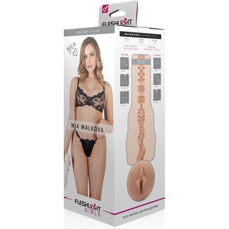 Masturbatore da Uomo Fleshlight Girls Mia Malkova LVL Up Vagina