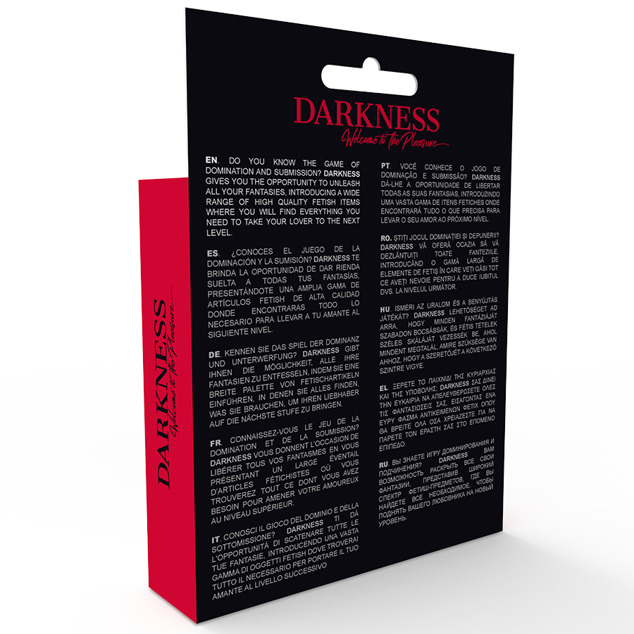 Darkness mutandine crothless aperte taglia unica