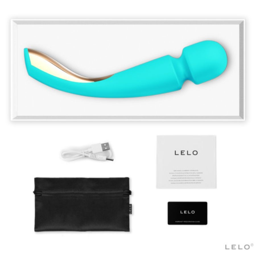 Wand massager - Lelo Smartwand 2 Large Turchese