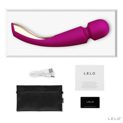 Wand massager - Lelo Smartwand 2 Large bordeaux