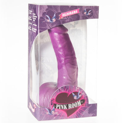 Connor camera rosa dildo realistico viola 16 cm