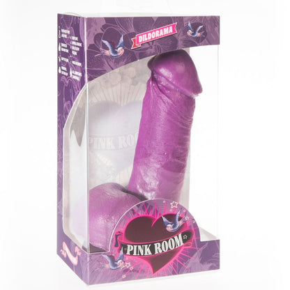 Camera rosa nao dildo realistico viola 16 cm