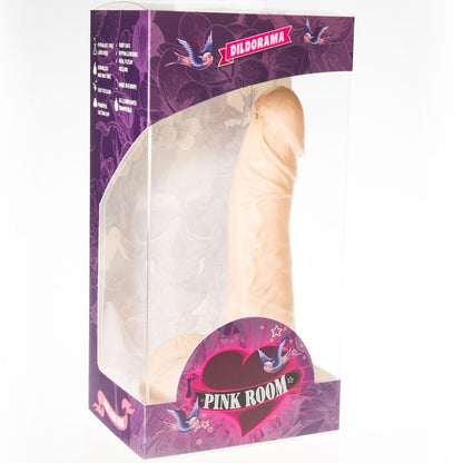 Camera rosa eban dildo realistico carne 19 cm