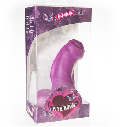Camera rosa nestor dildo realistico viola 16,5 cm