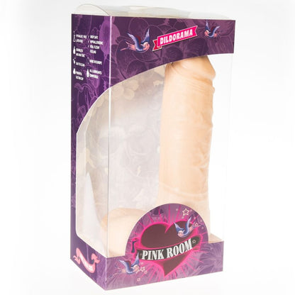Camera rosa anton dildo realistico carne 21,5 cm