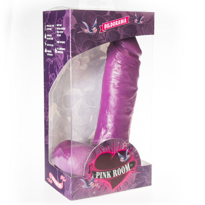 Caméra rose anton godemichet réaliste violet 21,5 cm