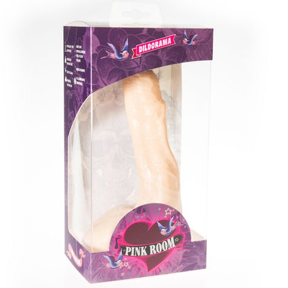 Camera rosa nilo dildo realistico carne 23 cm
