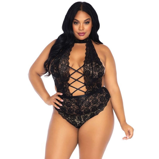 Leg avenue teddy apertura frontale plus size