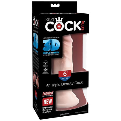 Kingcock cazzo tripla densità 15 cm