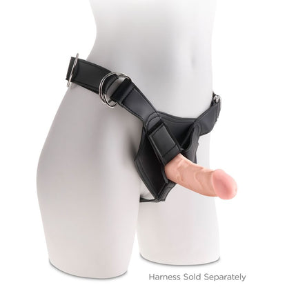 DILDO REALISTICO KING COCK PLUS 3D TRIPLA DENSITA’ 8” CARNE