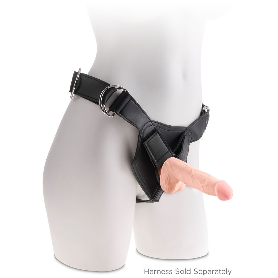 Kingcock dildo tripla densità 14 cm