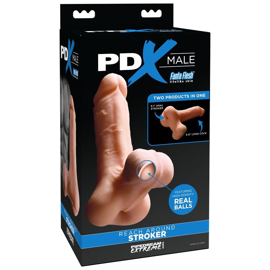 Dildo + Masturbatore Uomo Pipedream PDX MALE Stroker Carne