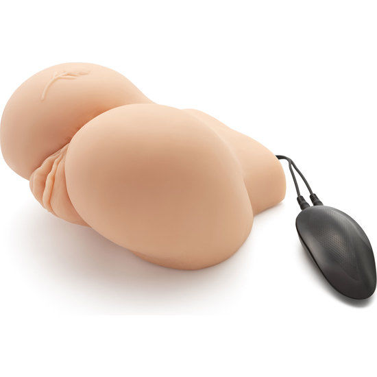 Masturbatore da uomo - Big ass act chiaro con vibrazione