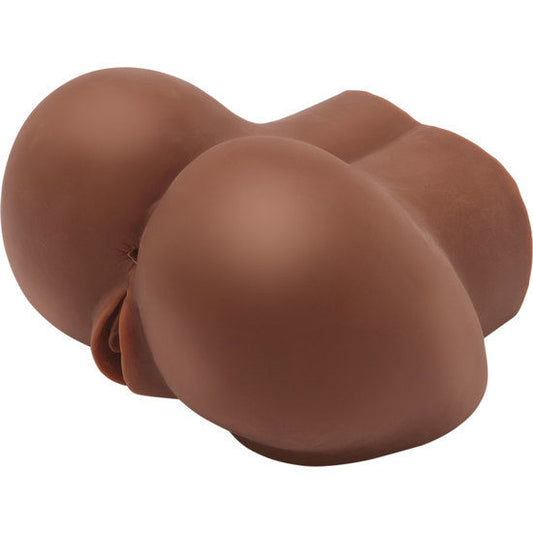 Masturbatore da uomo - Big Ass Act ano e vagina vibrante marrone