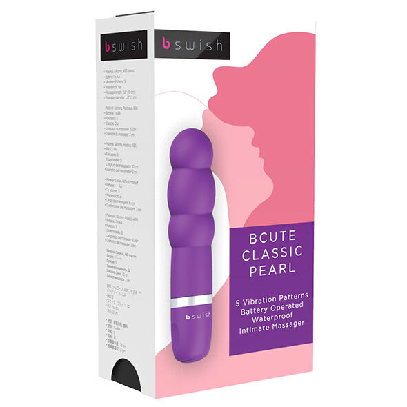 Mini Vibratore Bcute classic pearl purple b swish