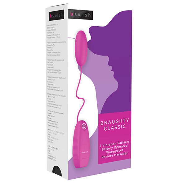 B swish bnaughty classic bullet vibrante cerise